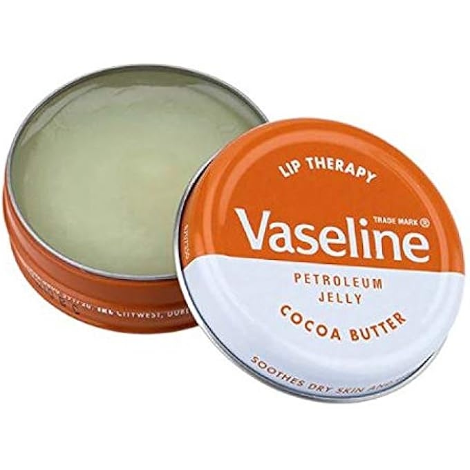 Vaseline PETROLEUM JELLY LIP BALMS TINS - ALOE VERA, COCOA BUTTER, ORIGINAL, LIP REPAIR - Image 4